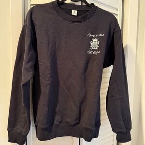 Sporty & Rich x The Carlyle Black Crew Neck Size S